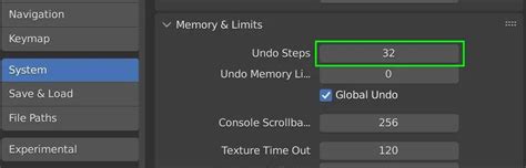 blender redo|How to Adjust Undo Steps Limit in Blender .